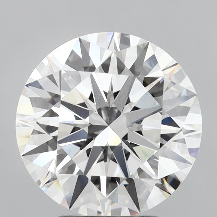Lab-grown diamond, Round, Color D, Clarity VS1