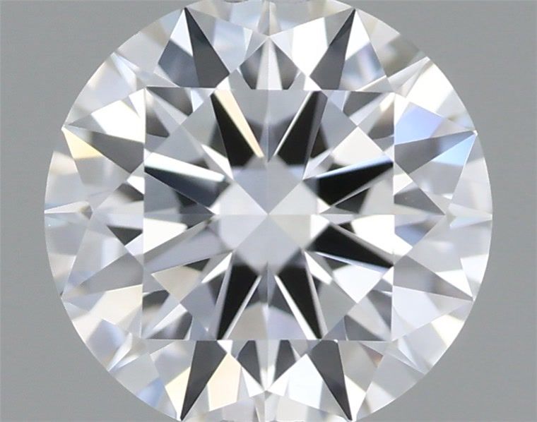 Lab-grown diamond, Round, Color D, Clarity VVS2