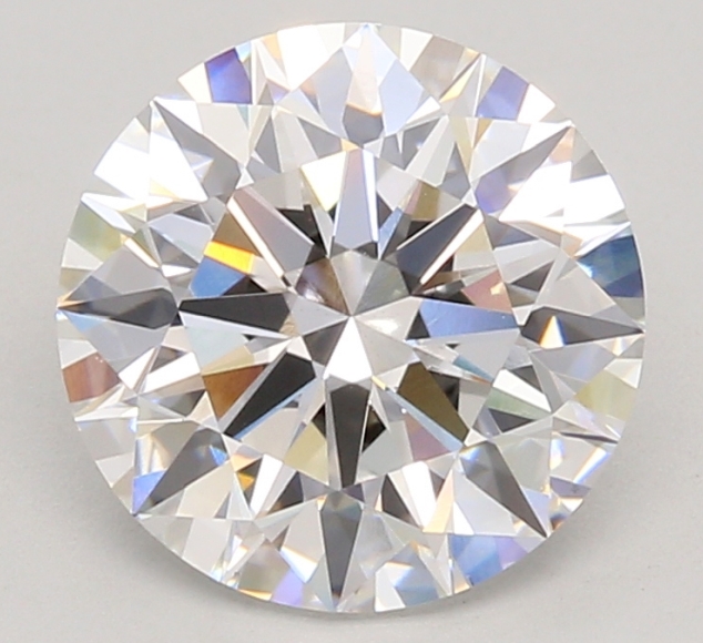 Лабораторный бриллиант, Круг, цвет D, чистотой VS1