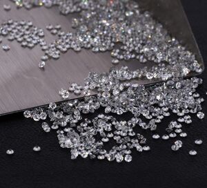 Loose calibrated  diamonds, 3.40 mm, color F+, clarity VS+